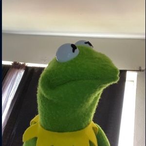 This is a performance ready replica Kermit the frog.